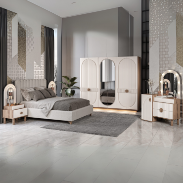 Express Yatak Odası Takımı Full MDF | 2 Yıl Garanti