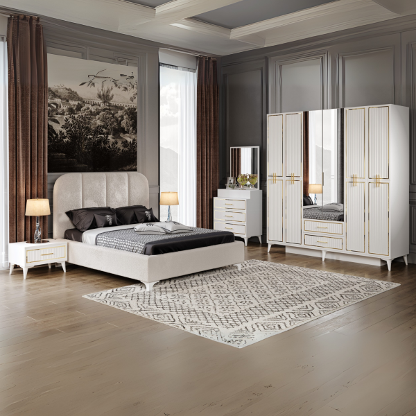 Lavita Yatak Odası Takımı Full MDF | 2 Yıl Garanti